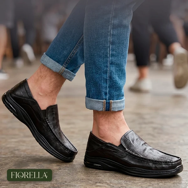 [COMPRE 1 E LEVE 2] Mocassim Masculino em Couro Macio